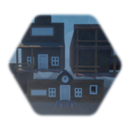 Western Buildings Set