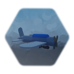 Basic dauntless dive bomber model