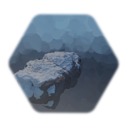 Realistic ish snowy stone