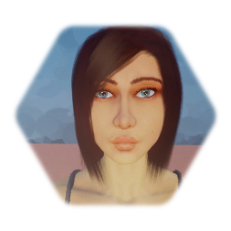 Semi-Realistic Female Character