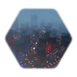 City backdrop by llcaptain_morgan & XrainnyX