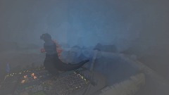burning Godzilla