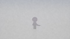 Dark figure in the Fog