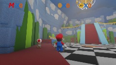 Mario 64 peachs castle castle inside