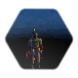 Boba Fett with jetpack