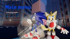 Sonic unleashed : The wisp Chronicles Main menu