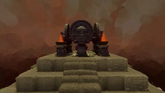 Ancient times aztec temple