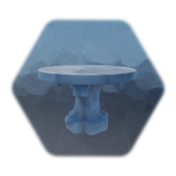 Marble Table, Round