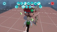 Wallace and Gromit freak-out about Mario eating their cheese