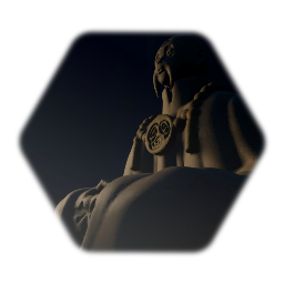 Airbender Gyotso Statue