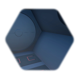 Space pod with corridors