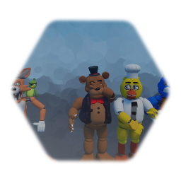 Foxy from Five night's at freddys reboot