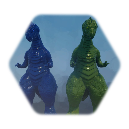 Godzilla gr Fanmade- titan twins