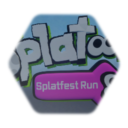 Splatoon Splatfest Run logo