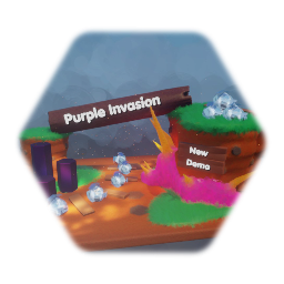 Purple Invasion Dreamscom '22 booth