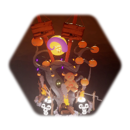 The nightmare before Christmas Tree