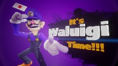 Waluigi Reveal Trailer Splash Screen