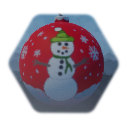 Christmas Ornament Snowman Community Challenge
