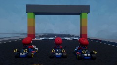 Mario kart 64 nivel 1