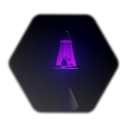 Lava Lamp (Violet & Blue)