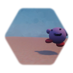 Eu tentei fazer o kirby :/