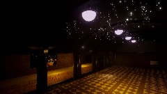 Simple Train Station Interior