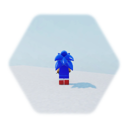 Sonic LEGO World puppet