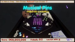 Pinball Table - Musical Pins