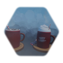 Hot Christmas chocolate