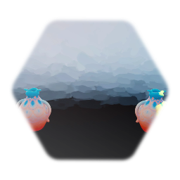 Breakable Pots with Coins