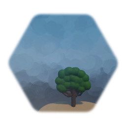 Island with tree