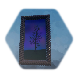 Framed Painting - Old Lone Tree