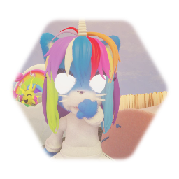 Ruget the cat (my big unicorn)