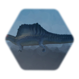 Dinosaur battle ( Spinosaurus )