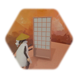 斬れる障子　試作品