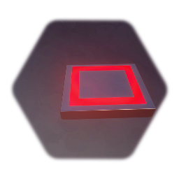Neon floor square