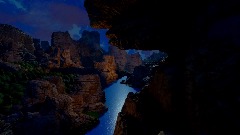 River through the Canyon