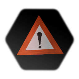 Warning Sign Sticker