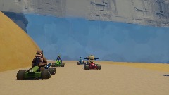 Bandicoot beach Crash Dreams racing CDR Dingo
