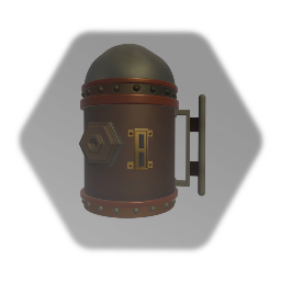 Steampunk Mini Steam Capsule