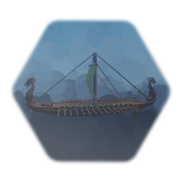 Viking Drakkar Longship