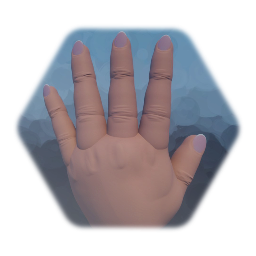 Uncomfortably realistic hand