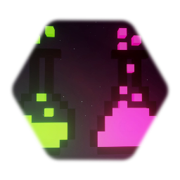 Remix of Glowing Potions props