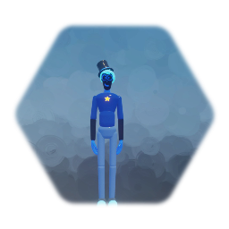 Star the neon gun puppet