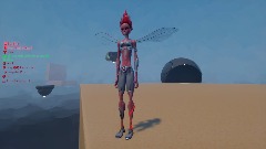 Fairy character protagonist 5.3 (sculptured, flight, and shoot)