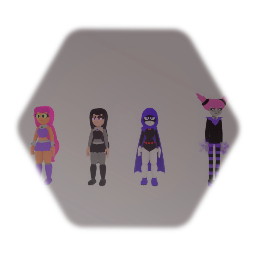 Teen Titan Girls