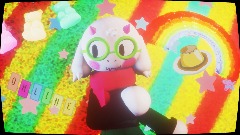 *Ralsei Render!<clue> (Places meme)*