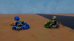 My Very Own Kart Raceing Game but with Tari and Sofia