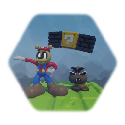 Dreams figures @MrImpy edition ITS-A-ME rare figure