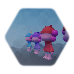 My Axolotl characters